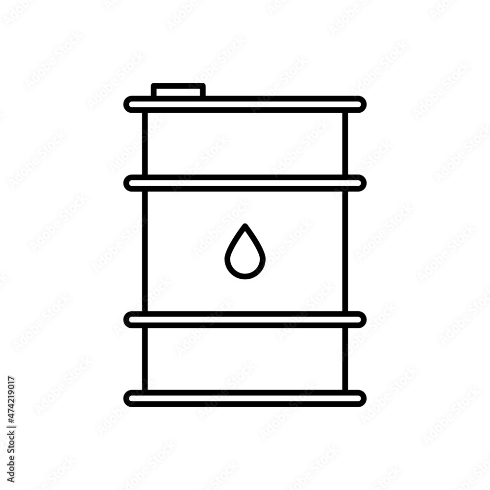 Oil tank icon Oil tank icon