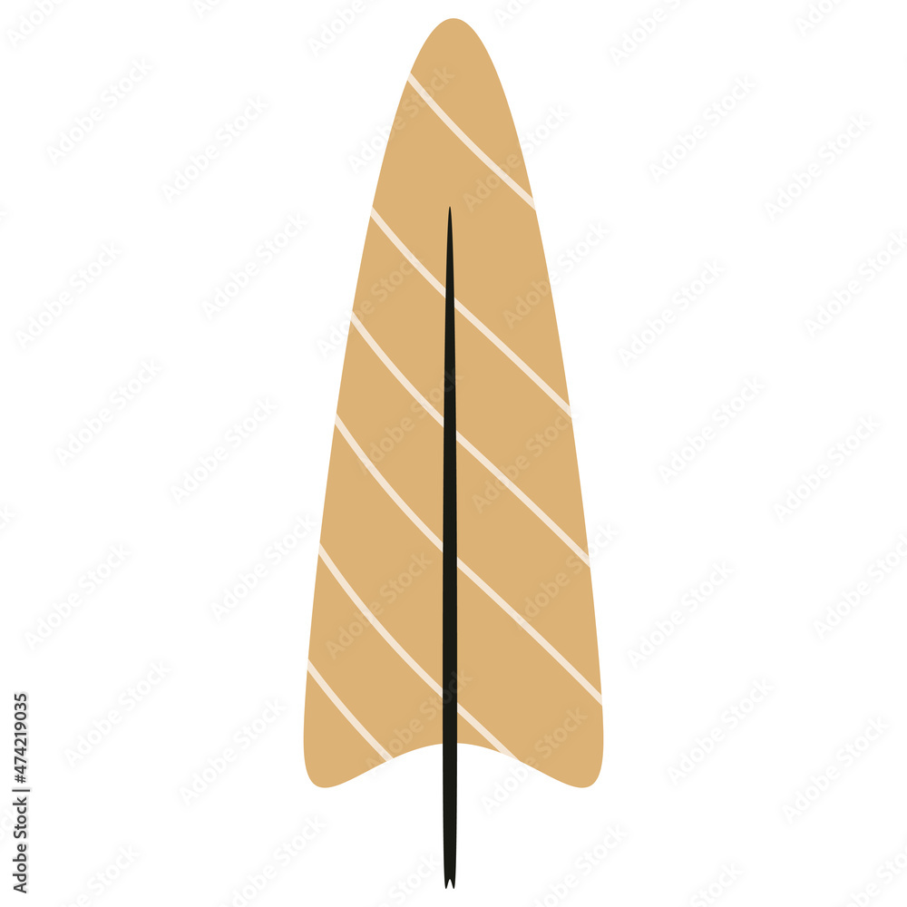 Abstract colored tree in the Scandinavian style. Cartoon vector illustration Abstract colored tree in the Scandinavian style. Cartoon vector illustration