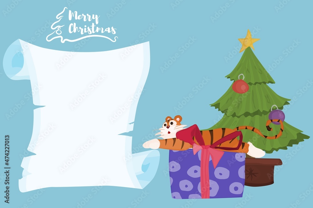 a sheet of paper and a tiger lies near the happy a sheet of paper and a tiger lies near the happy