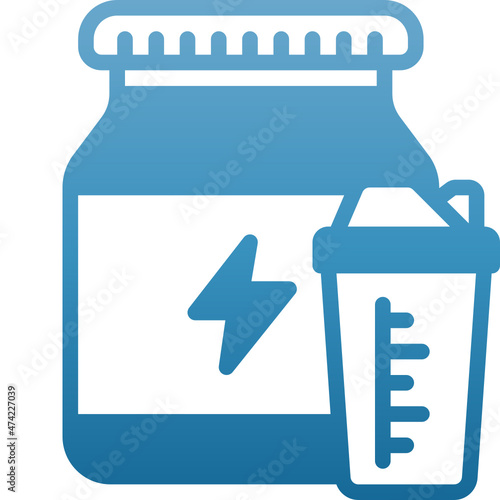 protein gradient icon