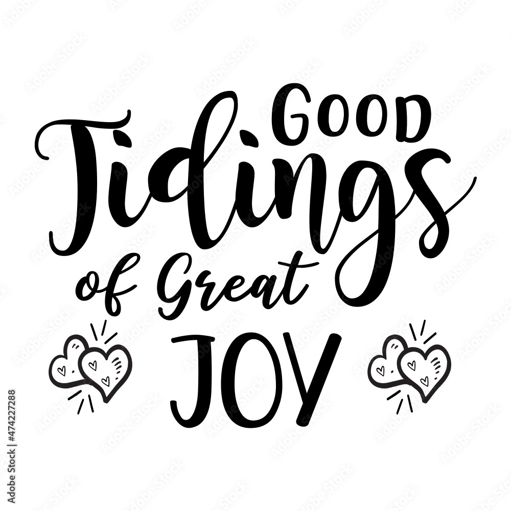 Good Tidings of Great Joy svg