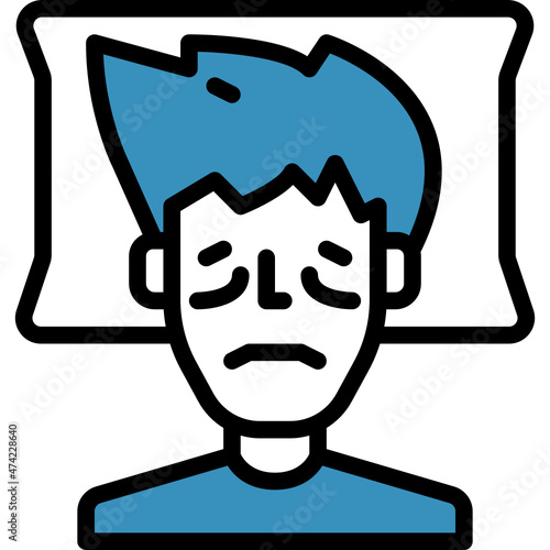 insomnia one color icon