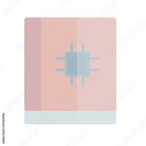 Guide Flat Light Vector Icon Design
