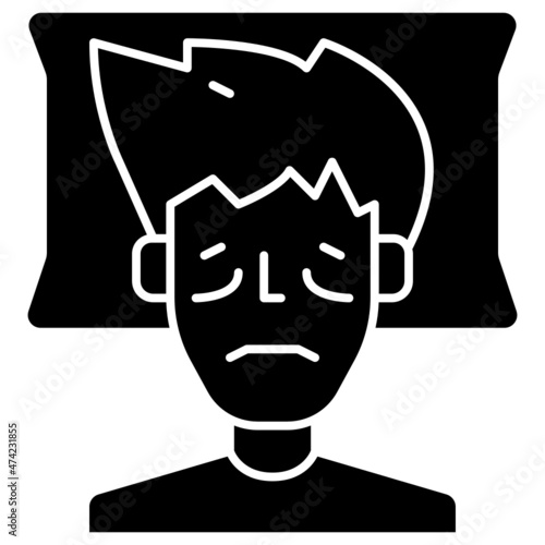 insomnia solid icon
