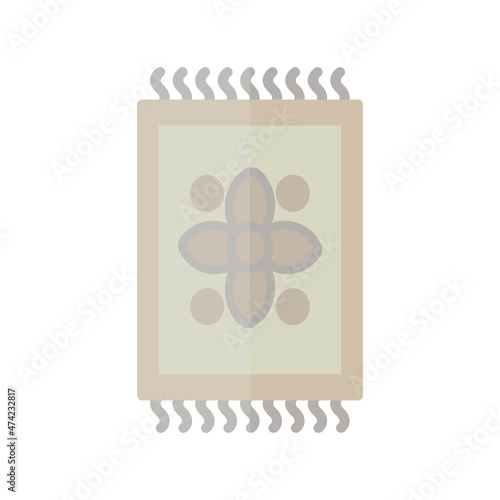  Carpet Flat Light Vector Icon Design