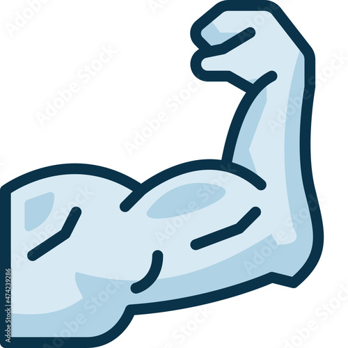 muscle Two Tone icon