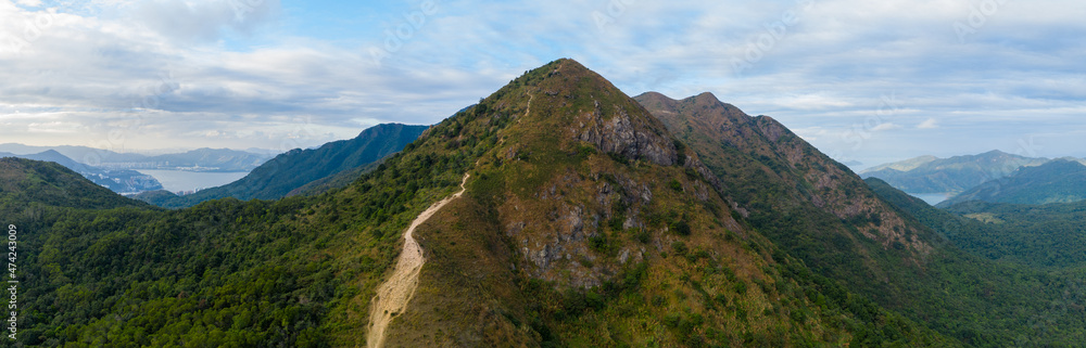 Fototapeta premium Pyramid Hill in Hong Kong