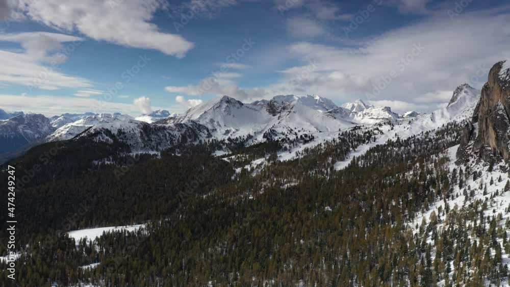 landscape with snow covered mountains landscape with snow covered mountains