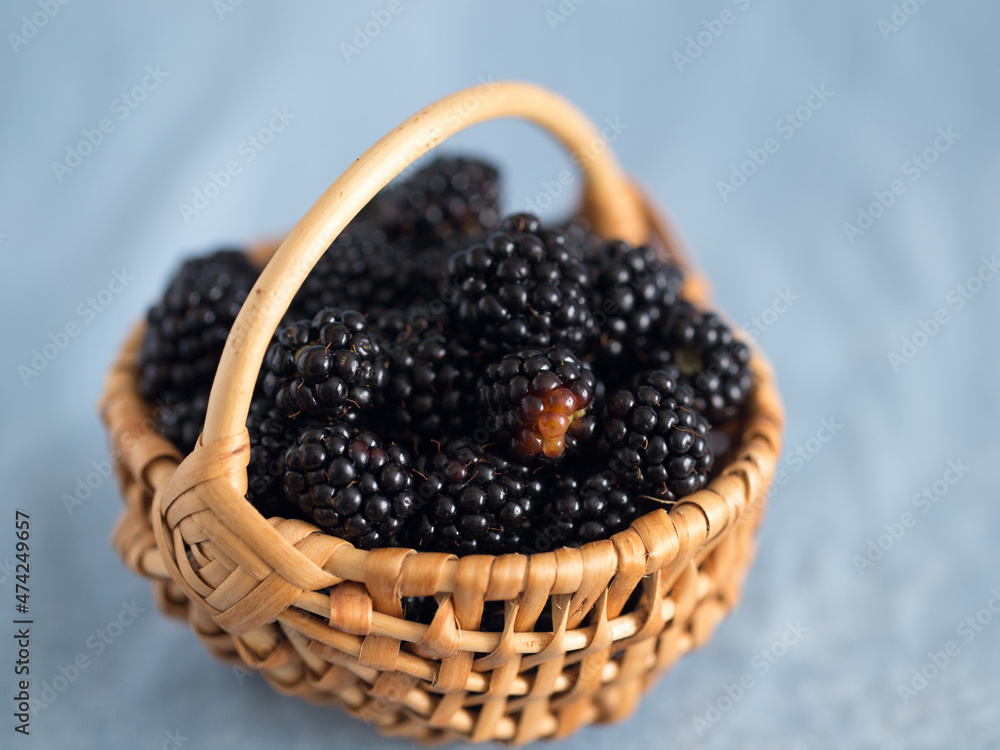 Blackberry with beneficial and healing properties for the whole body Blackberry with beneficial and healing properties for the whole body