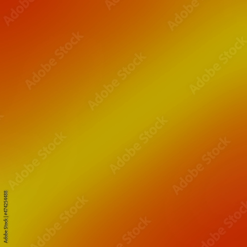 Gold and orange gradient abastrct bright background, illustration wallpaper cover texture