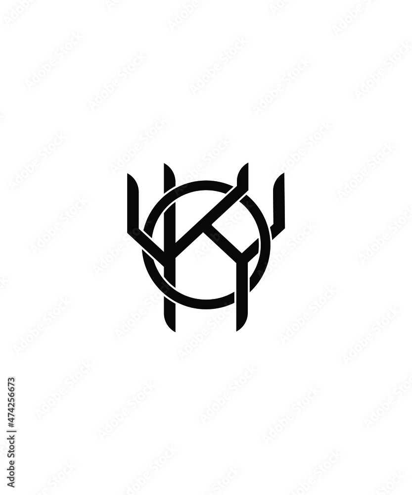 Initial logo made from the letters KWY Initial logo made from the letters KWY