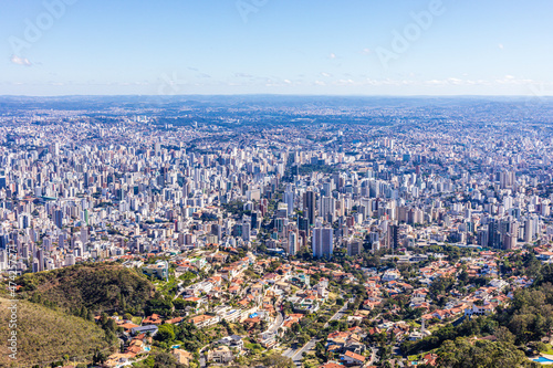 Panoramic view of the city of Belo Horizonte