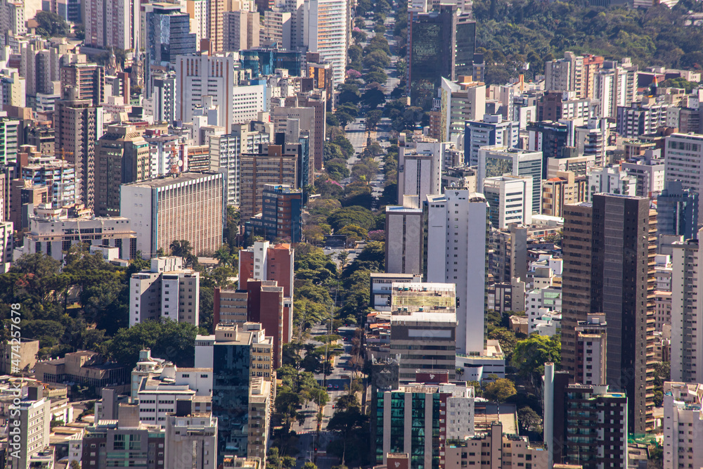 Panoramic view of the city of Belo Horizonte