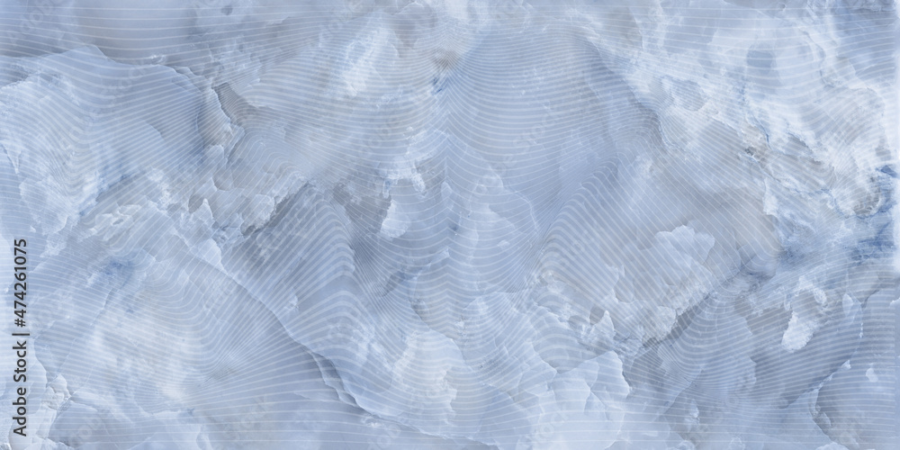 blue onyx marble background with optical stripes blue onyx marble background with optical stripes