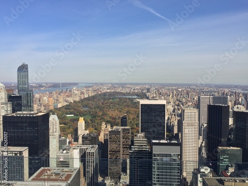 Central Park from the Rock