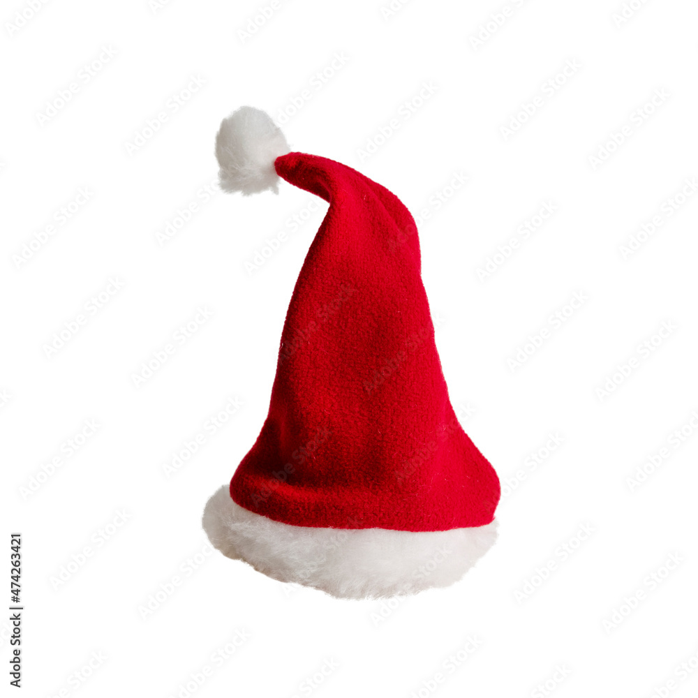Santa claus hat isolated on white background. Santa claus hat isolated on white background.