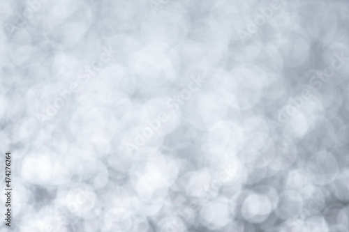 Obraz na płótnie Bright silver lights sparkling background with star. Chrismas background w salonie