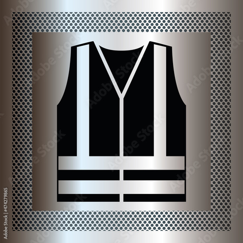 Logo gilet de sécurité.