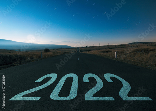 2022 on the asphalt road