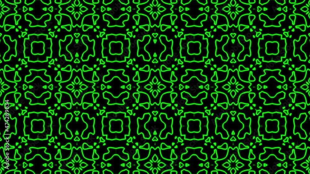 Abstract Stripes Kaleidoscope effect. Green liquid waves corporate abstract motion background. Seamless loop. Motion shapes Outline Border. Wave stripes. Video animation VJ, 4K Abstract Stripes Kaleidoscope effect. Green liquid waves corporate abstract motion background. Seamless loop. Motion shapes Outline Border. Wave stripes. Video animation VJ, 4K
