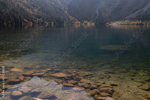 lake in the mountains