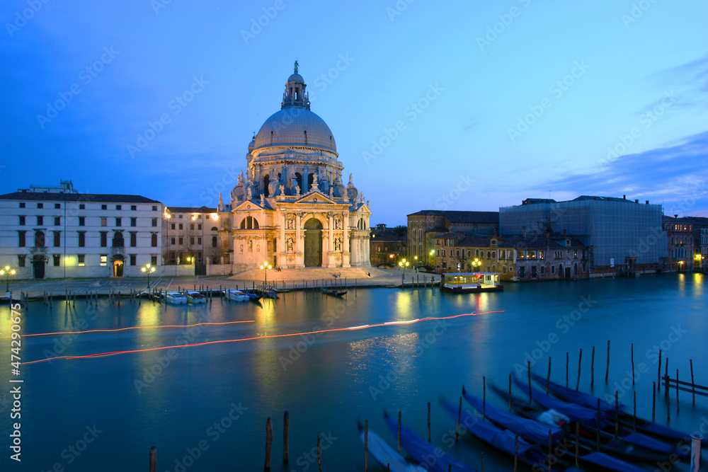 Basilica di Santa Maria della Salute in Venice, Italy.