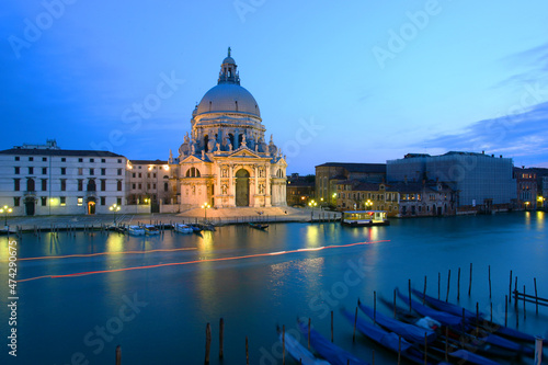 Basilica di Santa Maria della Salute in Venice, Italy.