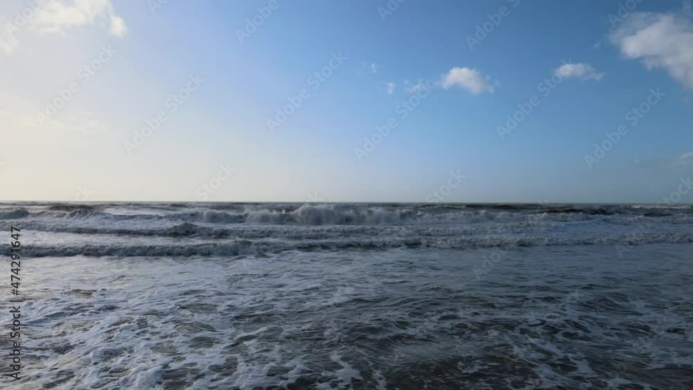 Onde Marine riprese dal drone in località villaggio dei pescatori a Fregene- Roma ( Italia) Onde Marine riprese dal drone in località villaggio dei pescatori a Fregene- Roma ( Italia)