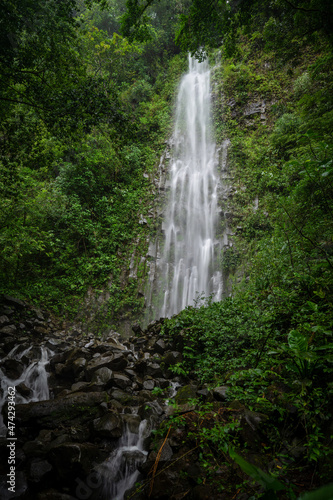 Two waterfalls in La Fortuna Costa Rica