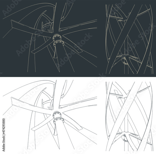 Vertical axis wind turbine