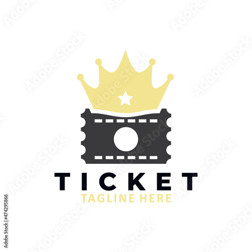 ticket logo icon