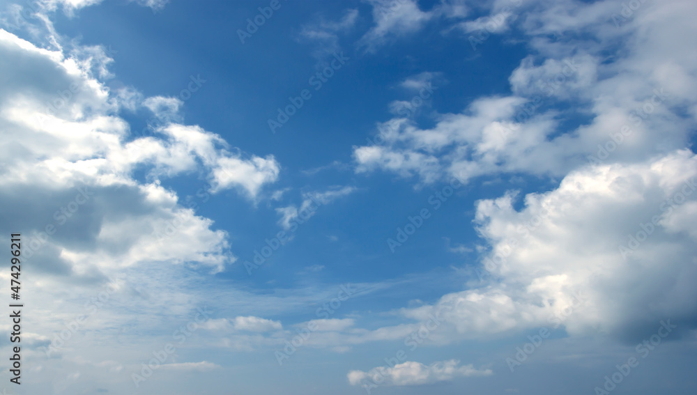Obraz premium Blue sky background