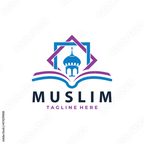 muslim learning logo icon