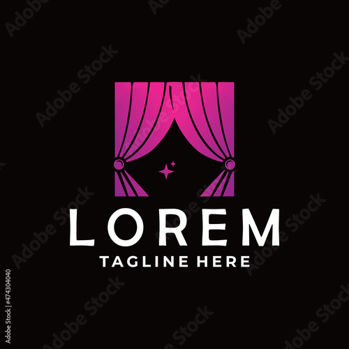 curtain logo icon