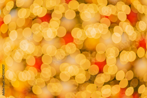 Abstract bokeh light effect that can be used to decorate the cover or background © jockermax3d