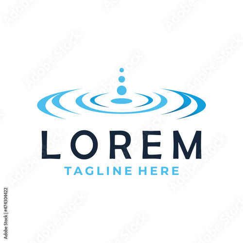 water drop logo icon