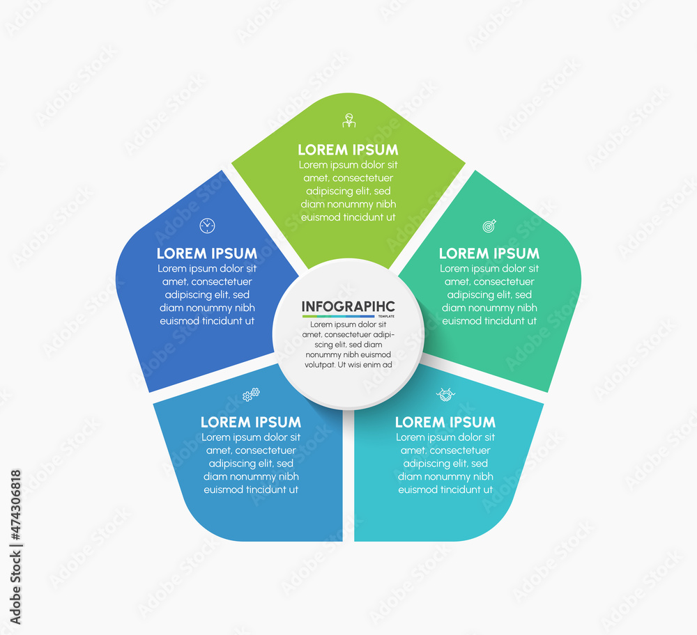 Business circle infographic timeline icons designed for abstract background template milestone element modern diagram process technology digital marketing data presentation chart Vector Business circle infographic timeline icons designed for abstract background template milestone element modern diagram process technology digital marketing data presentation chart Vector