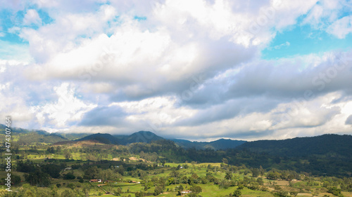 Landscape in the mountains