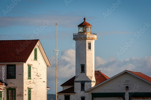 Canvas Print Point Wilson Lighthouse