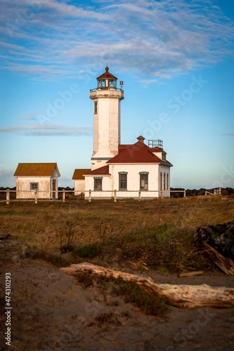 Canvas Print Point Wilson Lighthouse
