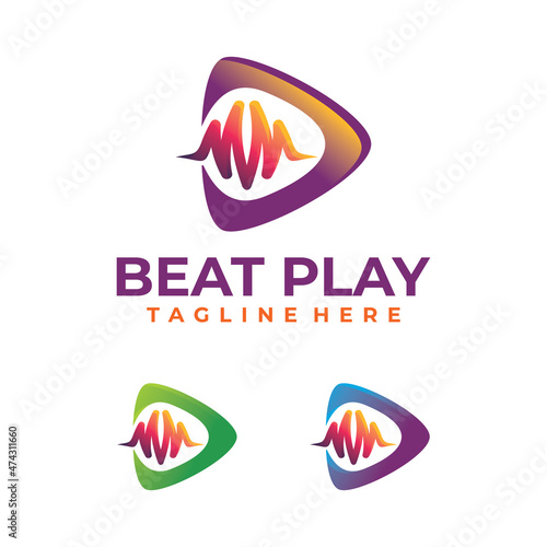 beat play logo icon