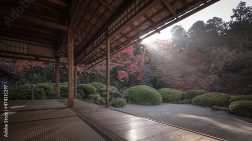 京都府 詩仙堂紅葉