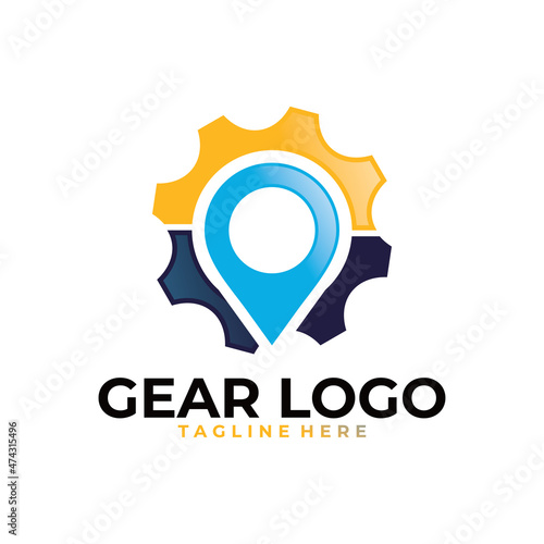 gear logo icon