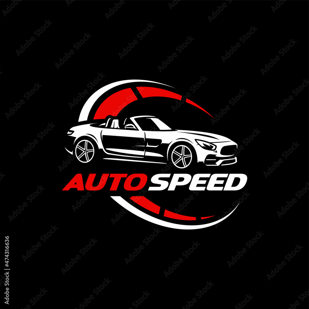 car logo, automotive logo concept with modern style	

