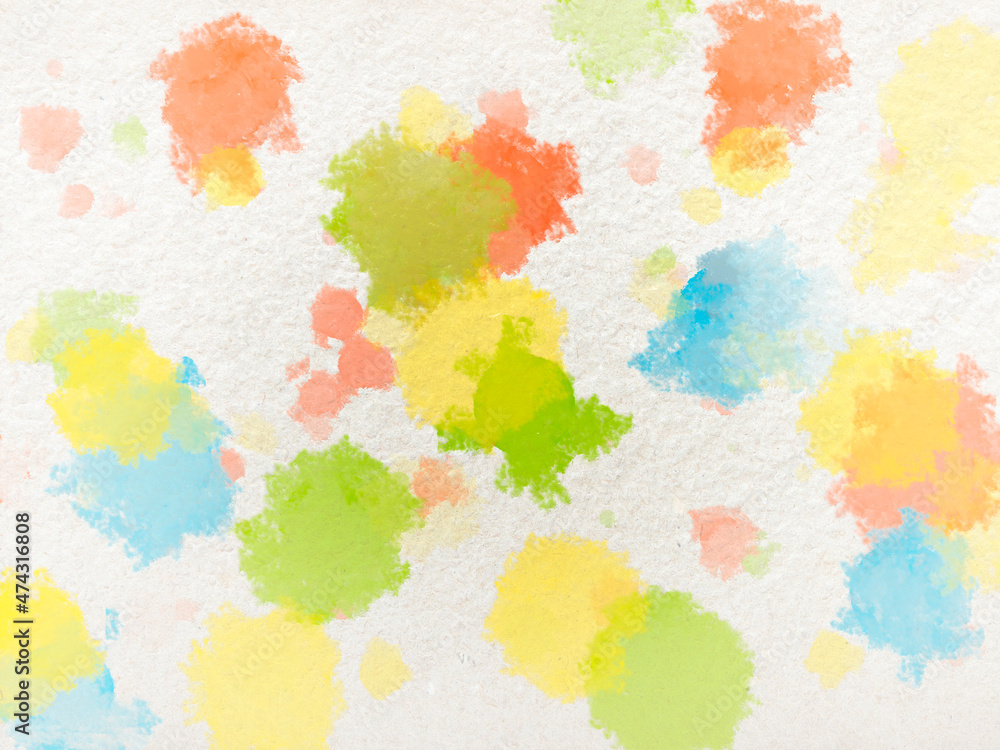 Colorful watercolor splashes for textiles or wallpaper. Rainbow  bursts   for backgrounds and textures, posters, prints and cards, fabric products, covers, etc.