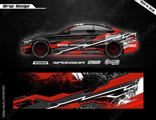 Modern Style Car Wrap and Livery Design