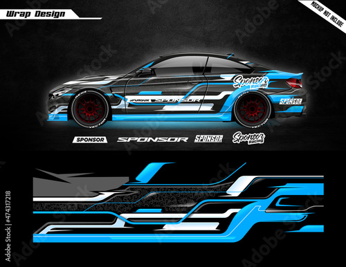 Modern Style Car Wrap and Livery Design