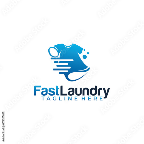 fast laundry logo
