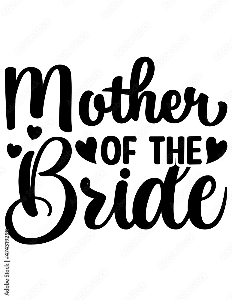 Mother of the bride Svg