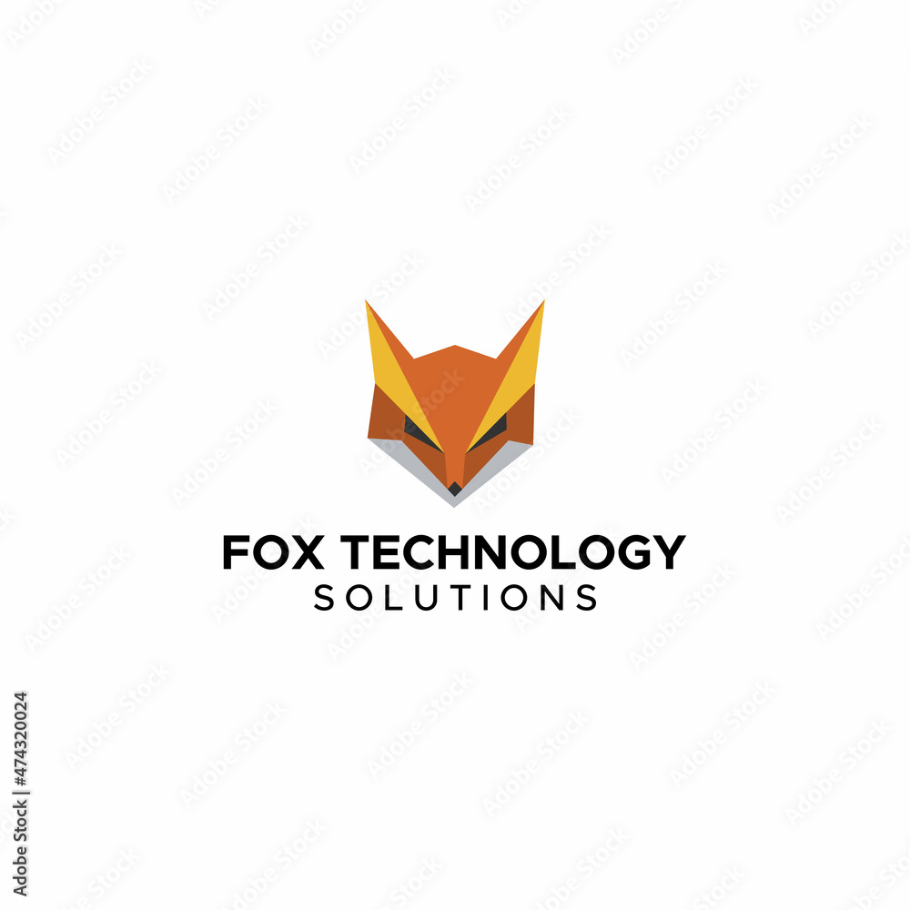 animal fox wildlife illustration vector logo graphic design animal fox wildlife illustration vector logo graphic design